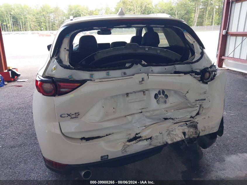 2021 Mazda Cx-5 Grand Touring VIN: JM3KFBDM8M0431571 Lot: 39988265