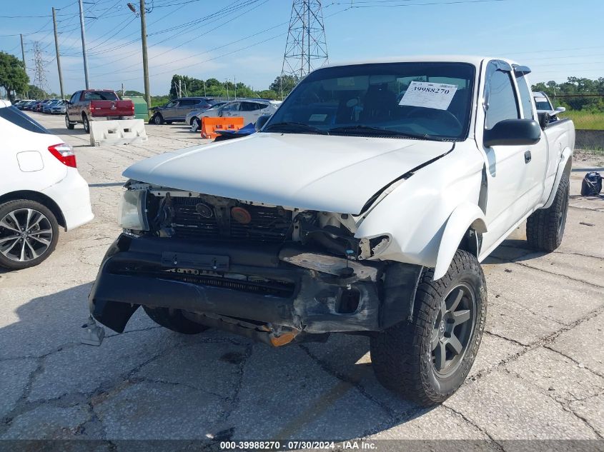 2000 Toyota Tacoma Prerunner V6 VIN: 4TASN92NXYZ578276 Lot: 39988270