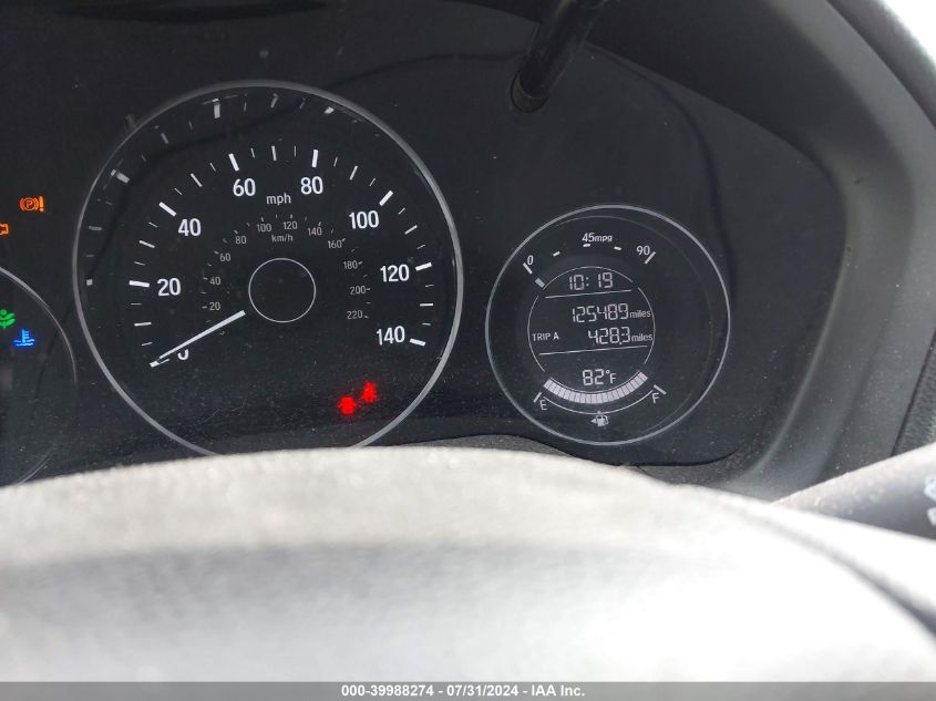 2016 Honda Hr-V Lx VIN: 3CZRU6H38GM744993 Lot: 39988274