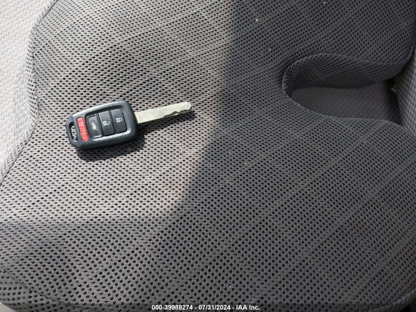 2016 Honda Hr-V Lx VIN: 3CZRU6H38GM744993 Lot: 39988274