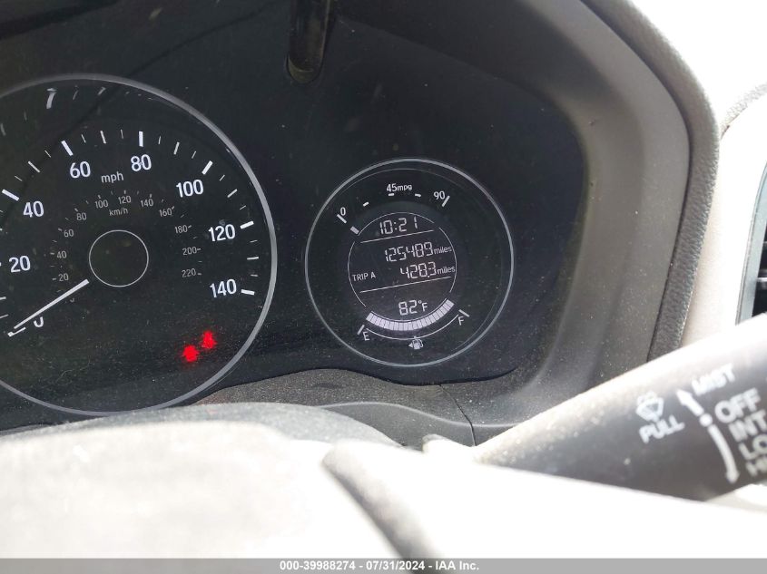 2016 Honda Hr-V Lx VIN: 3CZRU6H38GM744993 Lot: 39988274