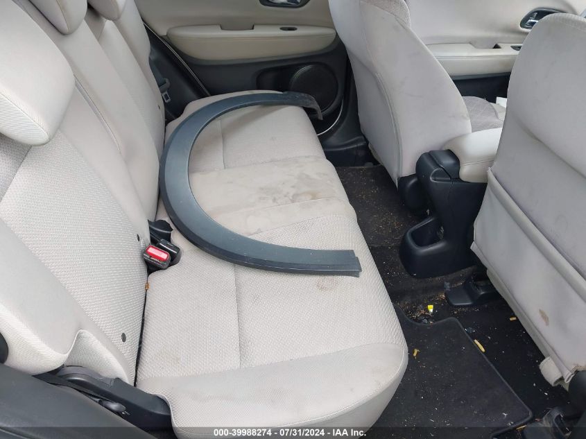 2016 Honda Hr-V Lx VIN: 3CZRU6H38GM744993 Lot: 39988274