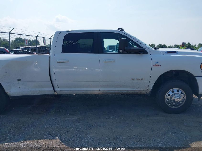 2019 Ram 3500 Big Horn 4X4 8' Box VIN: 3C63RRHL7KG533555 Lot: 39988278