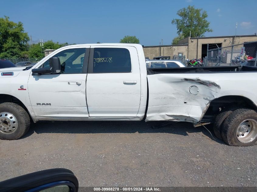 2019 Ram 3500 Big Horn 4X4 8' Box VIN: 3C63RRHL7KG533555 Lot: 39988278