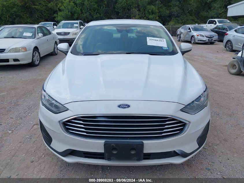 2019 Ford Fusion Hybrid Se VIN: 3FA6P0LU9KR272575 Lot: 39988283