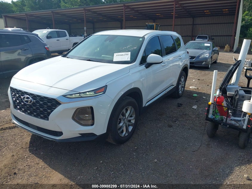 VIN 5NMS23AD5KH022455 2019 HYUNDAI SANTA FE SE