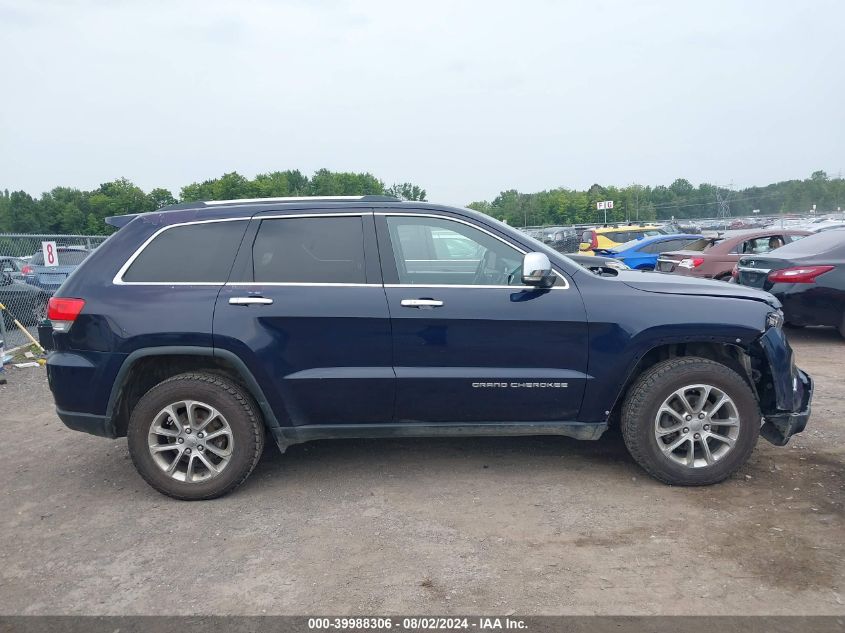 2014 Jeep Grand Cherokee Limited VIN: 1C4RJFBGXEC119651 Lot: 39988306