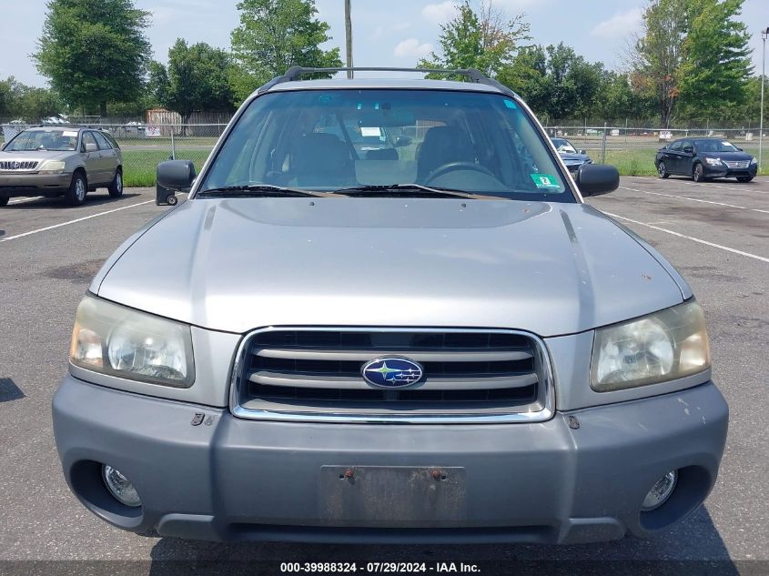 2005 Subaru Forester 2.5X VIN: JF1SG63645H734078 Lot: 39988324