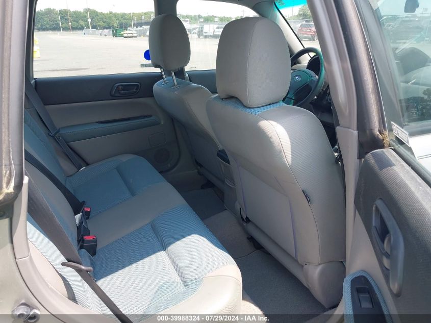 2005 Subaru Forester 2.5X VIN: JF1SG63645H734078 Lot: 39988324