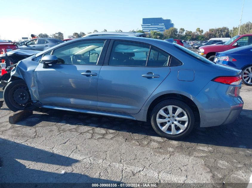 2020 Toyota Corolla Le VIN: JTDEPRAE6LJ093539 Lot: 39988335