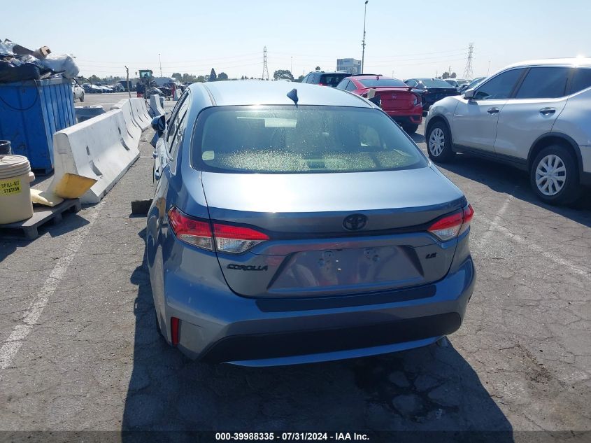 2020 Toyota Corolla Le VIN: JTDEPRAE6LJ093539 Lot: 39988335