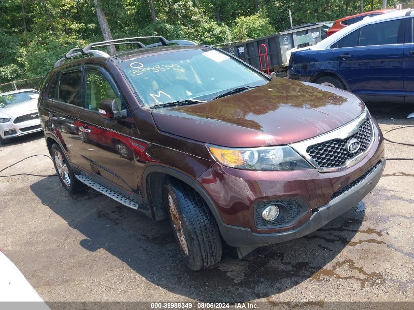 2012 Kia Sorento Ex V6 VIN: 5XYKU4A25CG207860 Lot: 39988349