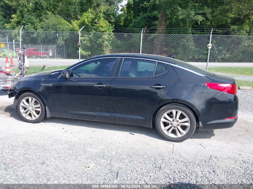 2012 Kia Optima Ex VIN: 5XXGN4A76CG029380 Lot: 39988365