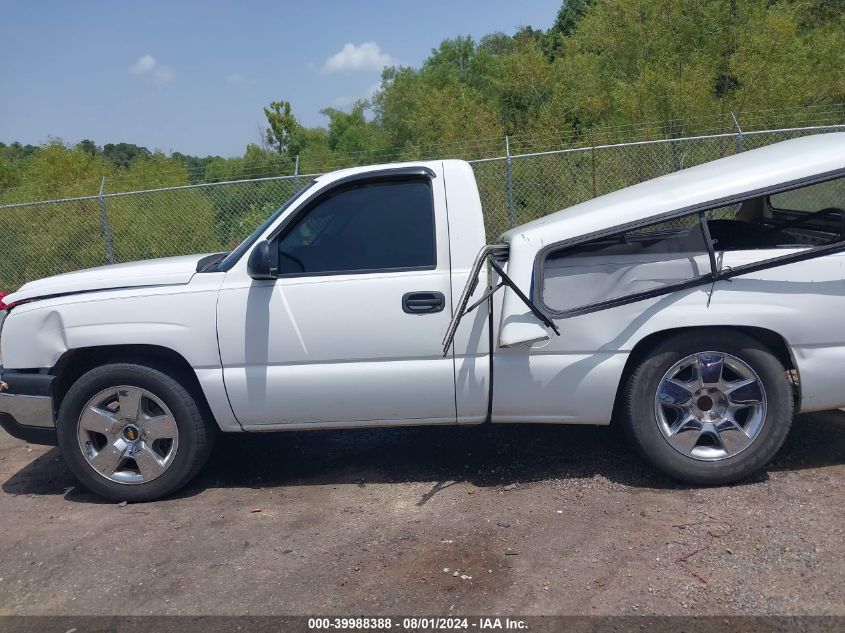 2007 Chevrolet Silverado 1500 Classic Work Truck VIN: 3GCEC14X17G243154 Lot: 39988388