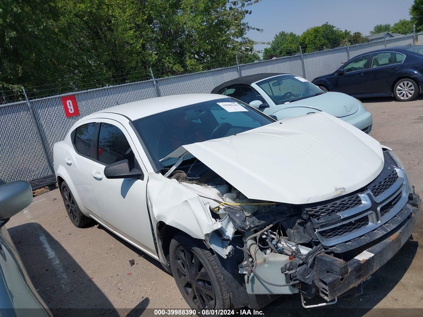 2014 DODGE AVENGER SE - 1C3CDZAB9EN214697