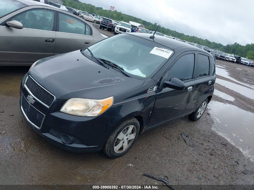 KL1TD66E19B647412 | 2009 CHEVROLET AVEO