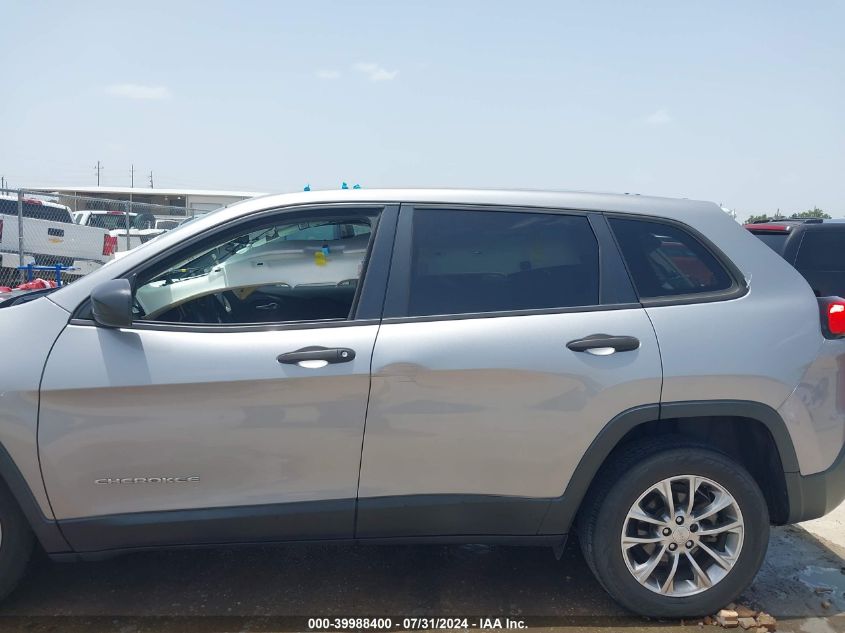 2016 Jeep Cherokee Sport VIN: 1C4PJLAB0GW312386 Lot: 39988400