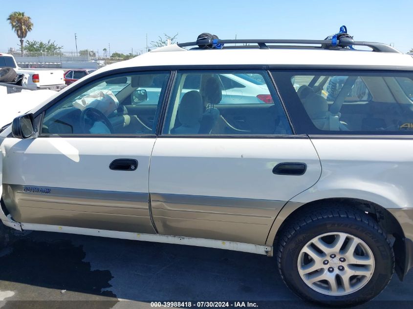 2004 Subaru Outback VIN: 4S3BH675247634199 Lot: 39988418