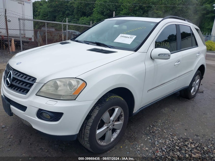 2007 Mercedes-Benz Ml 500 4Matic VIN: 4JGBB75E97A158661 Lot: 39988435