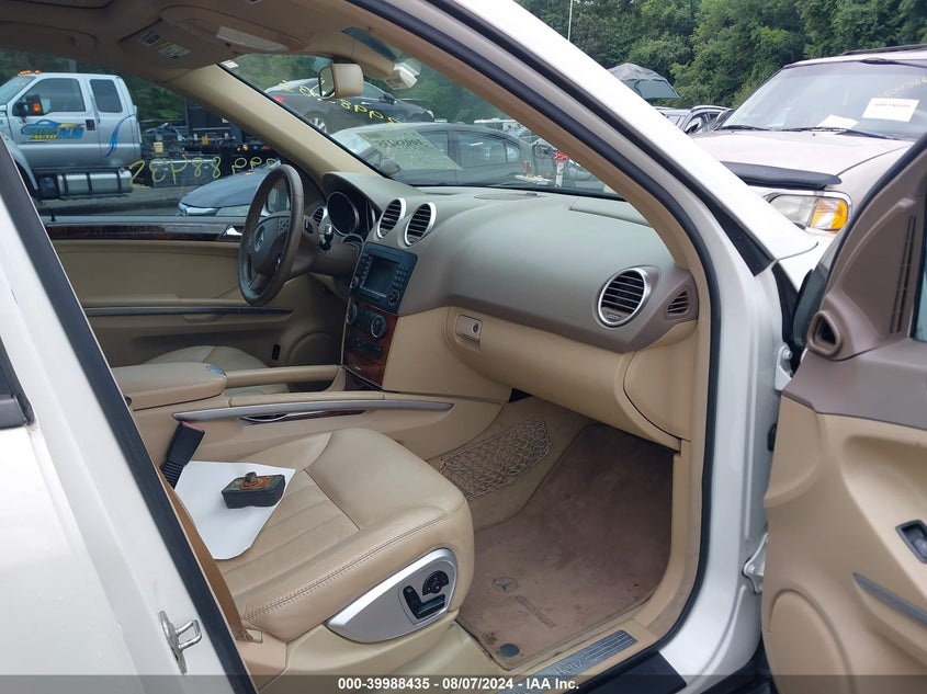 2007 Mercedes-Benz Ml 500 4Matic VIN: 4JGBB75E97A158661 Lot: 39988435