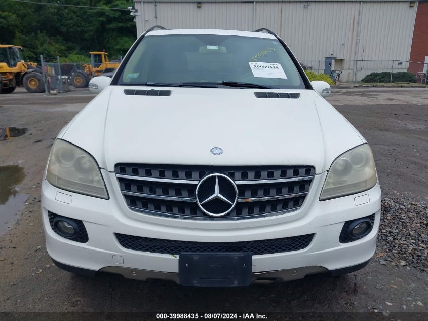 2007 Mercedes-Benz Ml 500 4Matic VIN: 4JGBB75E97A158661 Lot: 39988435