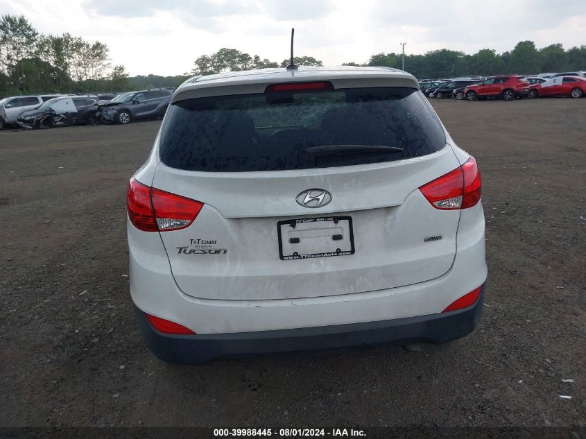 2015 Hyundai Tucson Gls VIN: KM8JTCAF9FU077706 Lot: 39988445