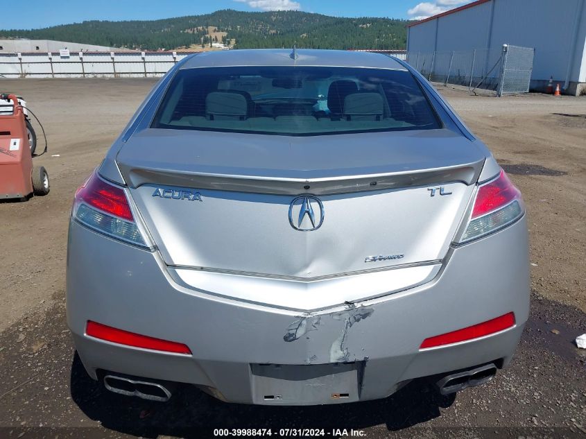 2010 Acura Tl 3.7 VIN: 19UUA9F53AA009326 Lot: 39988474