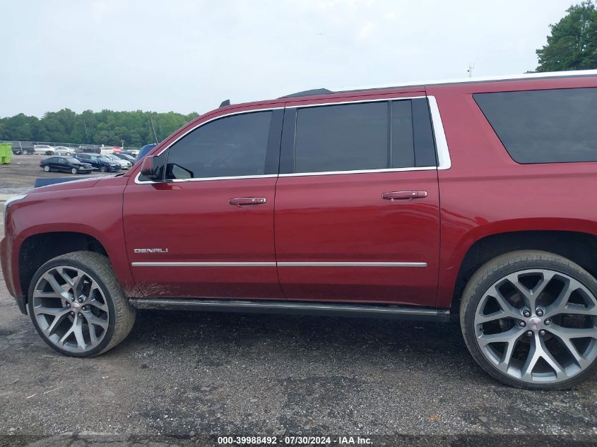 2016 GMC Yukon Xl Denali VIN: 1GKS1HKJ1GR156570 Lot: 39988492