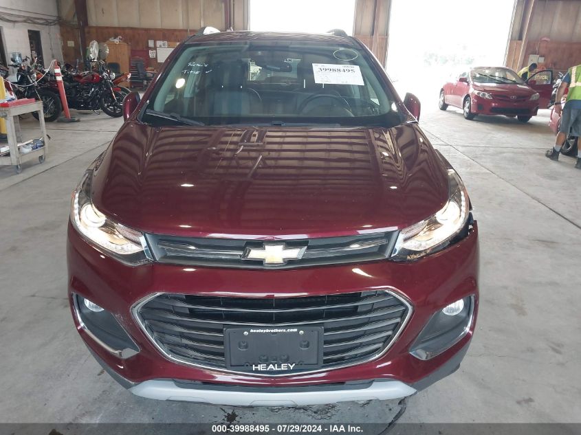 2017 Chevrolet Trax Premier VIN: 3GNCJRSB1HL273726 Lot: 39988495