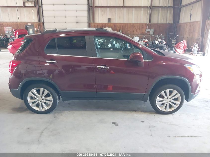 2017 Chevrolet Trax Premier VIN: 3GNCJRSB1HL273726 Lot: 39988495