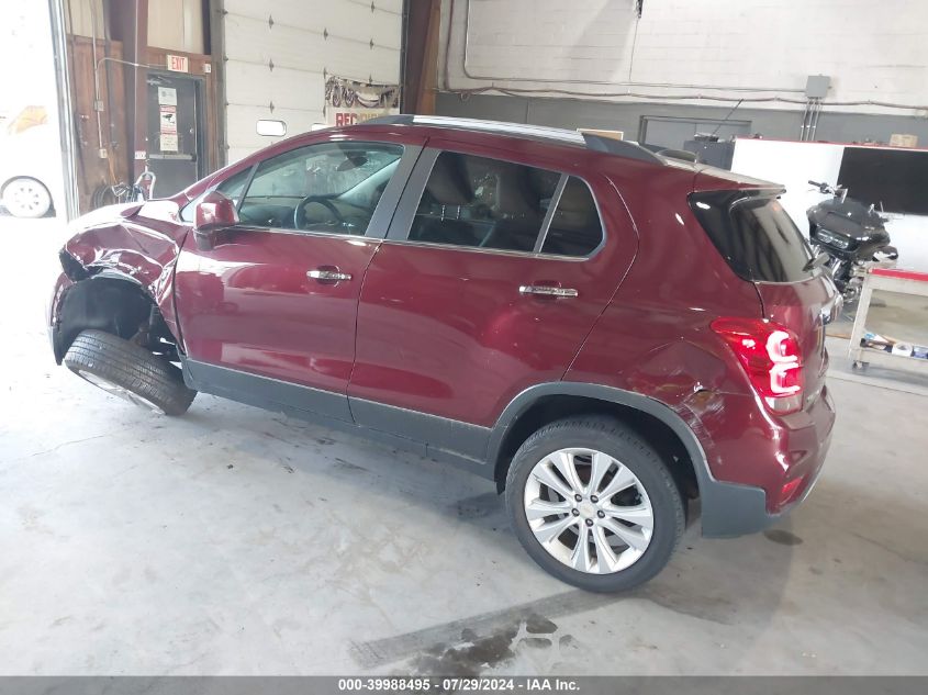 2017 Chevrolet Trax Premier VIN: 3GNCJRSB1HL273726 Lot: 39988495