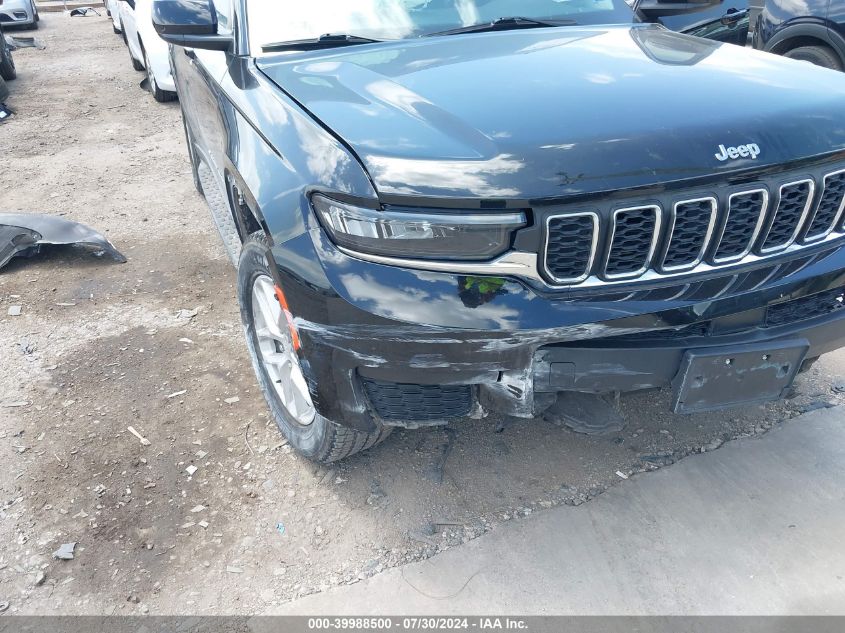 2022 Jeep Grand Cherokee L Laredo 4X4 VIN: 1C4RJKAG7N8536738 Lot: 39988500