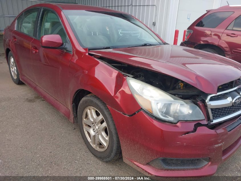 2013 Subaru Legacy 2.5I Premium VIN: 4S3BMBC65D3033122 Lot: 39988501