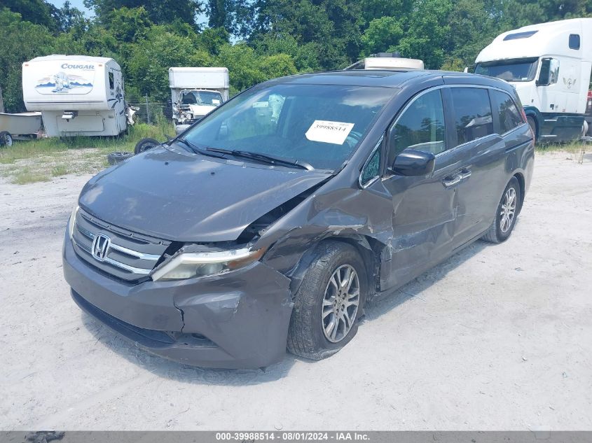 5FNRL5H62CB018140 2012 Honda Odyssey Exl