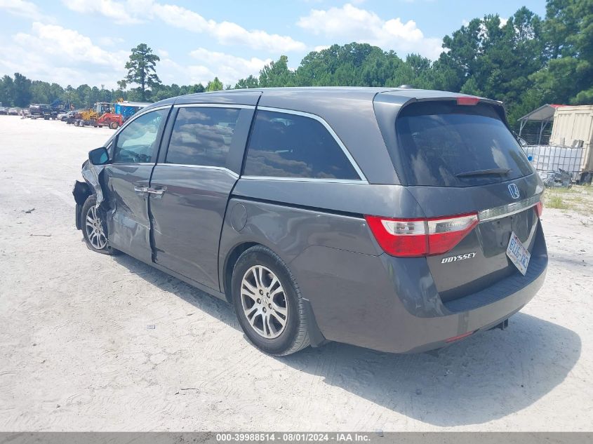 5FNRL5H62CB018140 2012 Honda Odyssey Exl