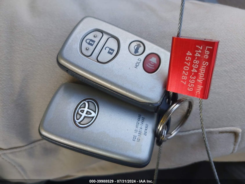 2007 Toyota Camry Hybrid Hybrid VIN: JTNBB46K273044072 Lot: 39988529