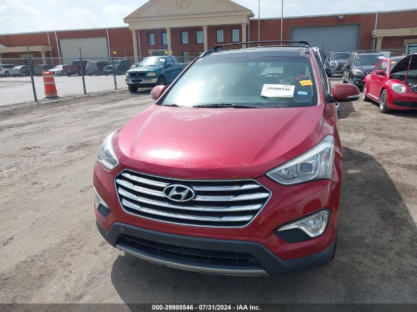 2015 Hyundai Santa Fe Gls VIN: KM8SR4HF5FU103796 Lot: 39988546