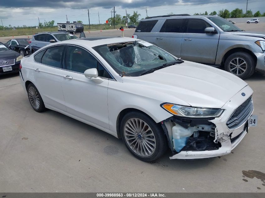 2015 FORD FUSION TITANIUM - 3FA6P0K90FR211246