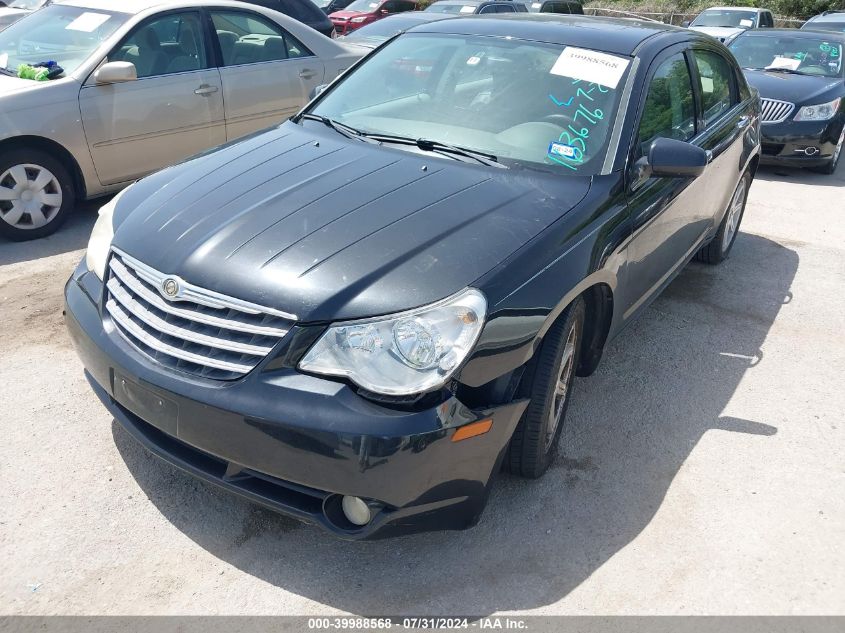 2008 Chrysler Sebring Limited VIN: 1C3LD66M18N163676 Lot: 39988568