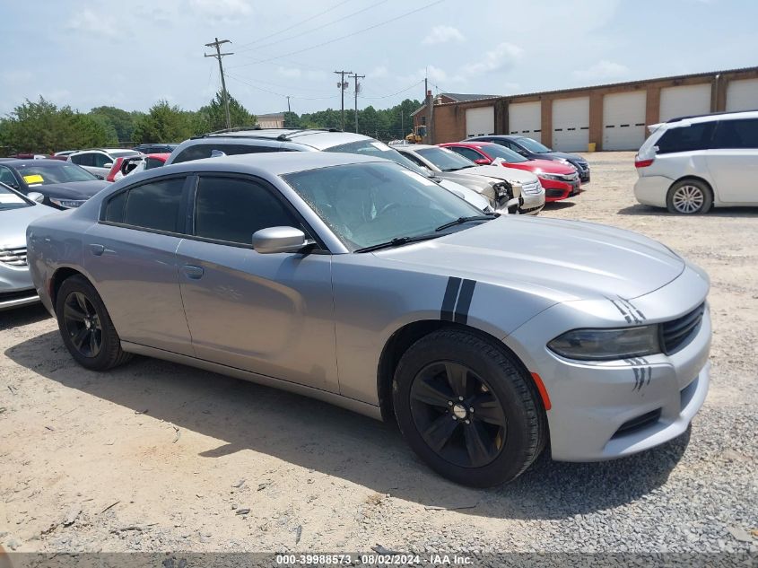 2016 Dodge Charger Sxt VIN: 2C3CDXHG1GH186699 Lot: 39988573