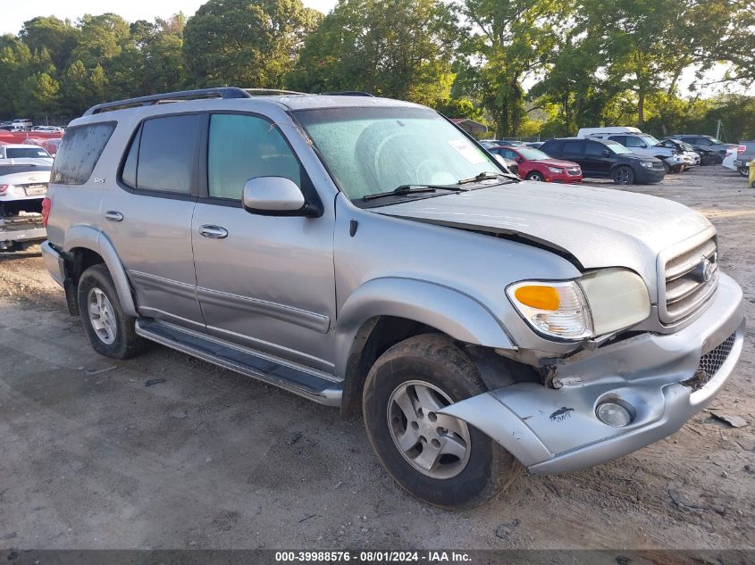 2004 Toyota Sequoia Sr5 V8 VIN: 5TDZT34A24S211027 Lot: 39988576