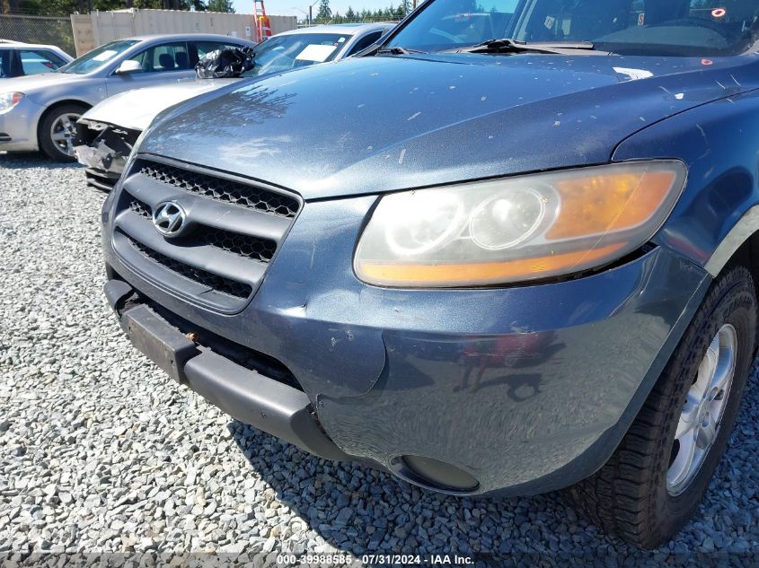 2008 Hyundai Santa Fe Gls VIN: 5NMSG73D38H161739 Lot: 39988585