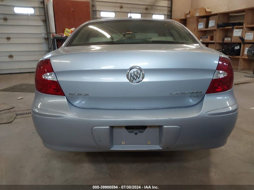 2006 Buick Lacrosse Cxl VIN: 2G4WD582861237782 Lot: 39988594