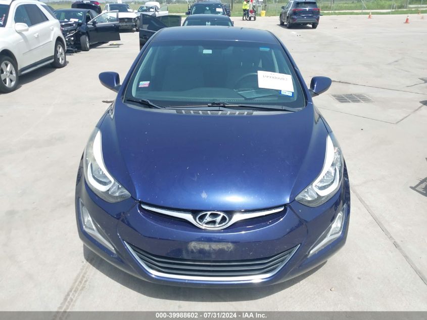 2014 Hyundai Elantra Se VIN: 5NPDH4AE4EH503083 Lot: 39988602