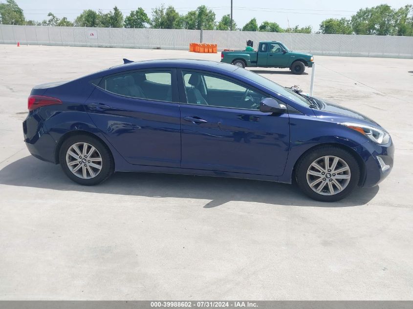 2014 Hyundai Elantra Se VIN: 5NPDH4AE4EH503083 Lot: 39988602