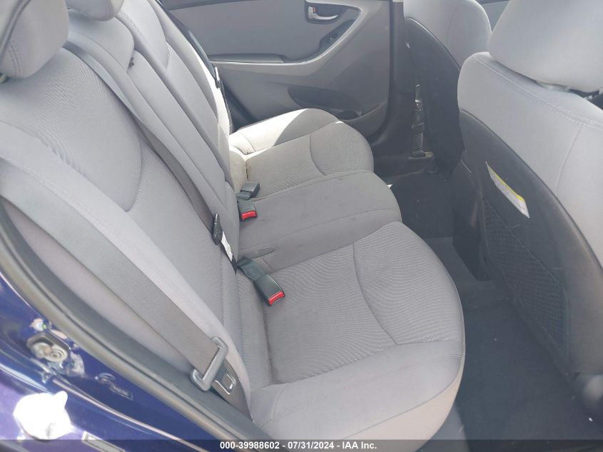 2014 Hyundai Elantra Se VIN: 5NPDH4AE4EH503083 Lot: 39988602