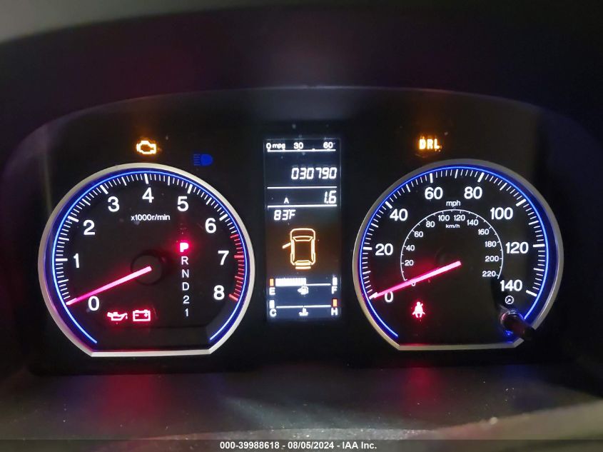 2009 Honda Cr-V Ex VIN: 5J6RE48509L049012 Lot: 39988618