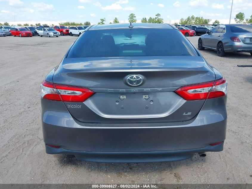 2019 Toyota Camry Le VIN: 4T1B11HK5KU785205 Lot: 39988627