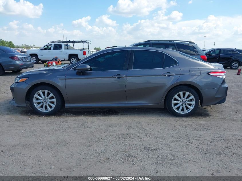 2019 Toyota Camry Le VIN: 4T1B11HK5KU785205 Lot: 39988627