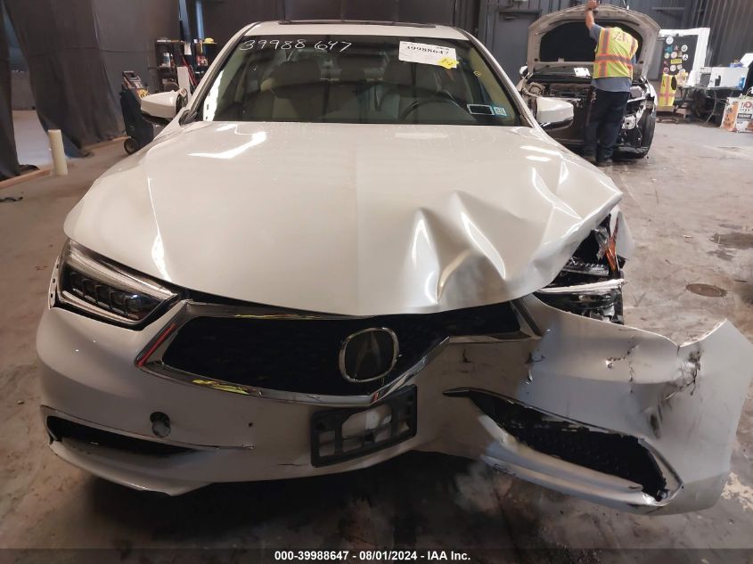 2019 Acura Tlx Standard VIN: 19UUB1F31KA009842 Lot: 39988647